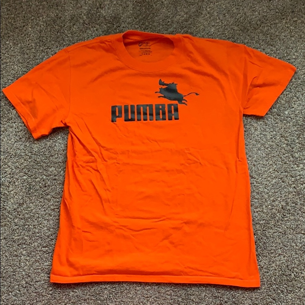 Orange Pumba T-shirt